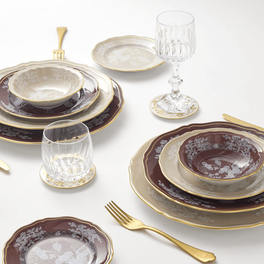 Oriente Italiano Bread Plate, Meringa