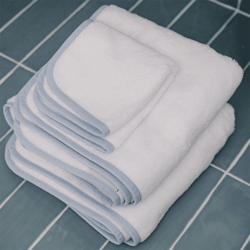 Georgina Signature Towel Bundle, Powder Blue