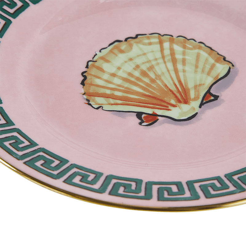 Il Viaggio Di Nettuno Plate, D16cm, Pink