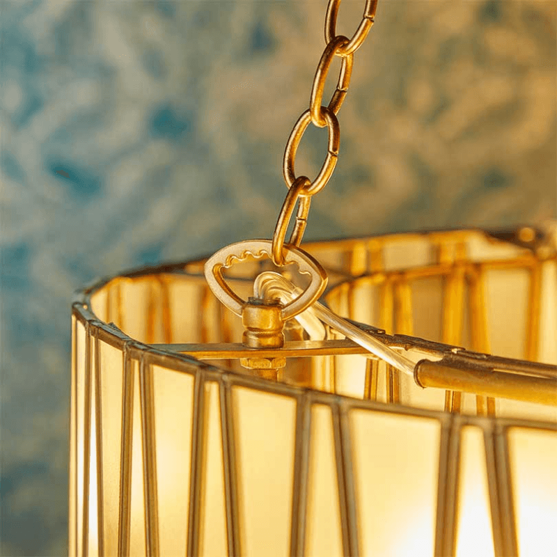 Shard Chandelier, Brass