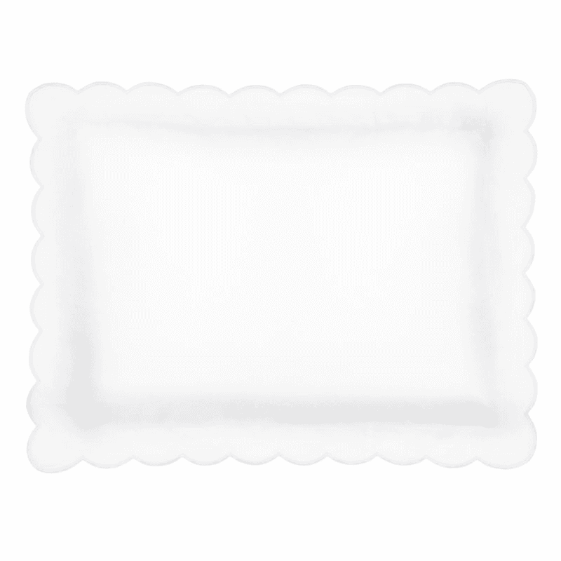 Annabelle Scalloped Set of 2 Pillowcases
