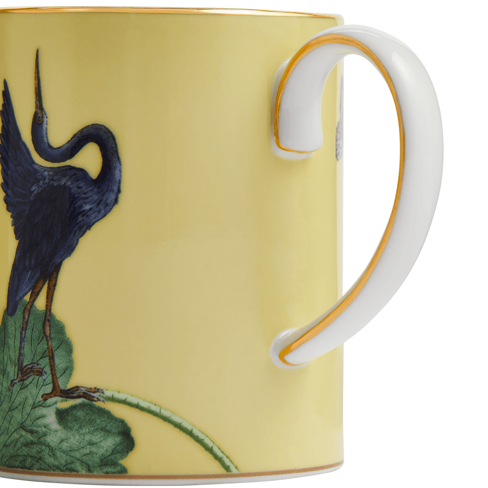 Wonderlust Waterlily Sugar & Creamer Set, Yellow/Floral