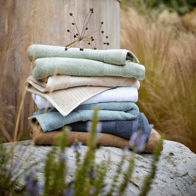 Organic Eco Twist Face Cloth, Haze