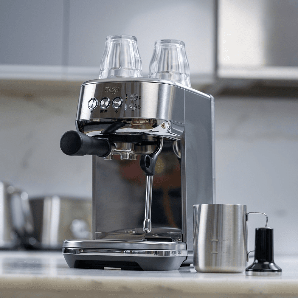 The Bambino Plus Espresso machine, 1.9 litre, Brushed Stainless Steel