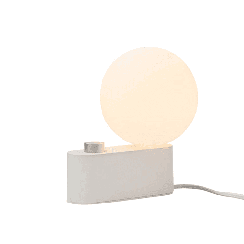 Image showing the Alumina Table lamp, L28 x W15cm, White product.