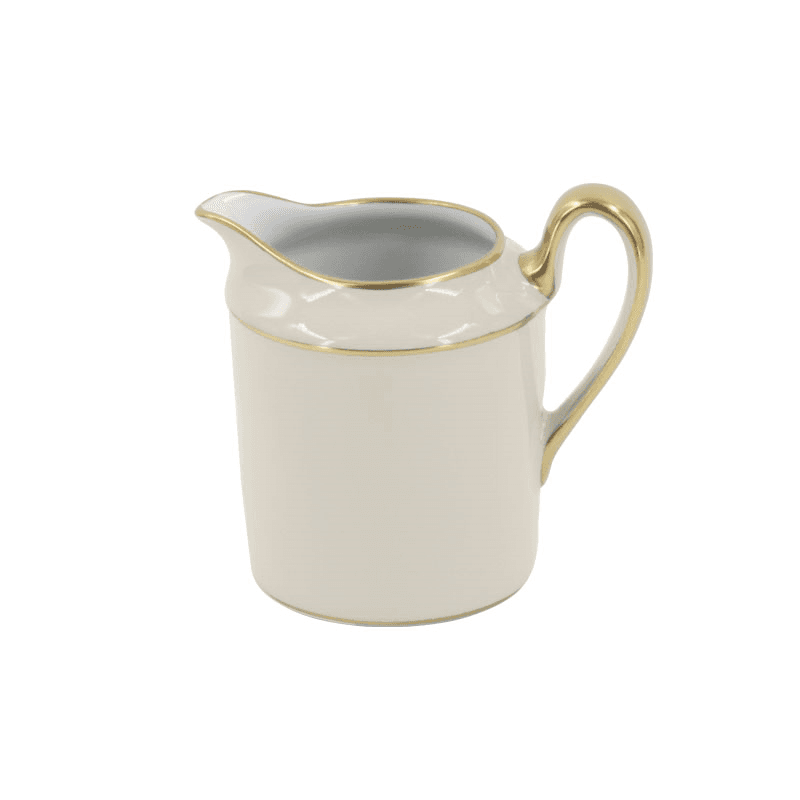 Sous Le Soleil Empire Cream Jug, 150ml, Matt Gold Classic Ivory