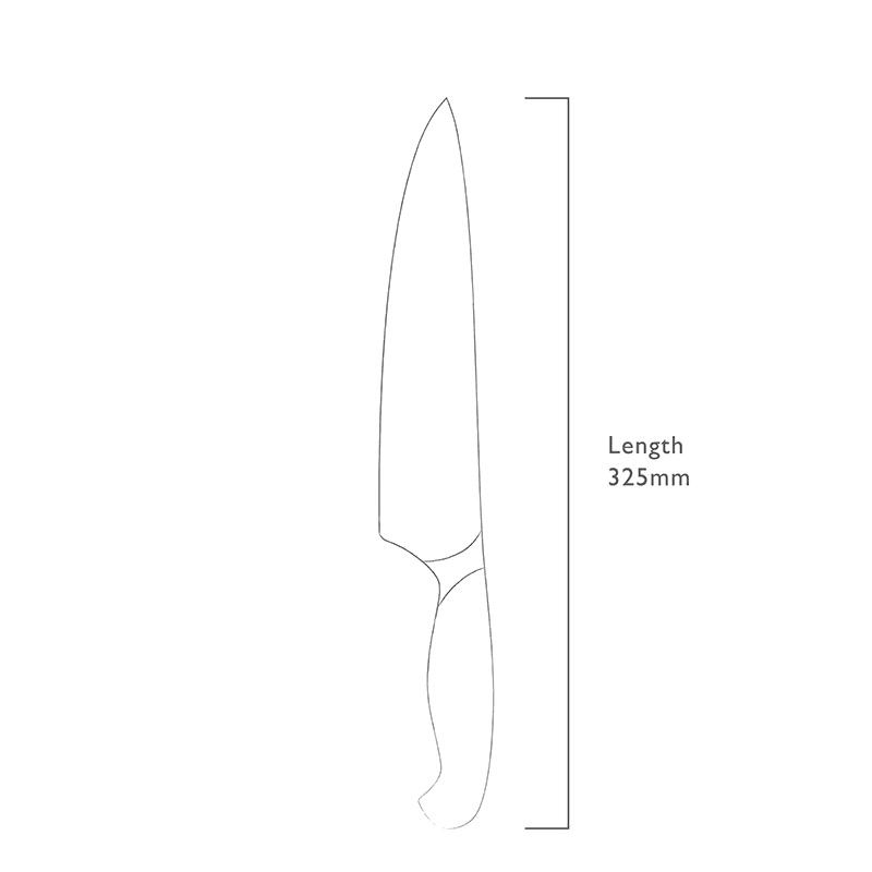 Professional Chefs Knife, L20cm, Stainless Steel