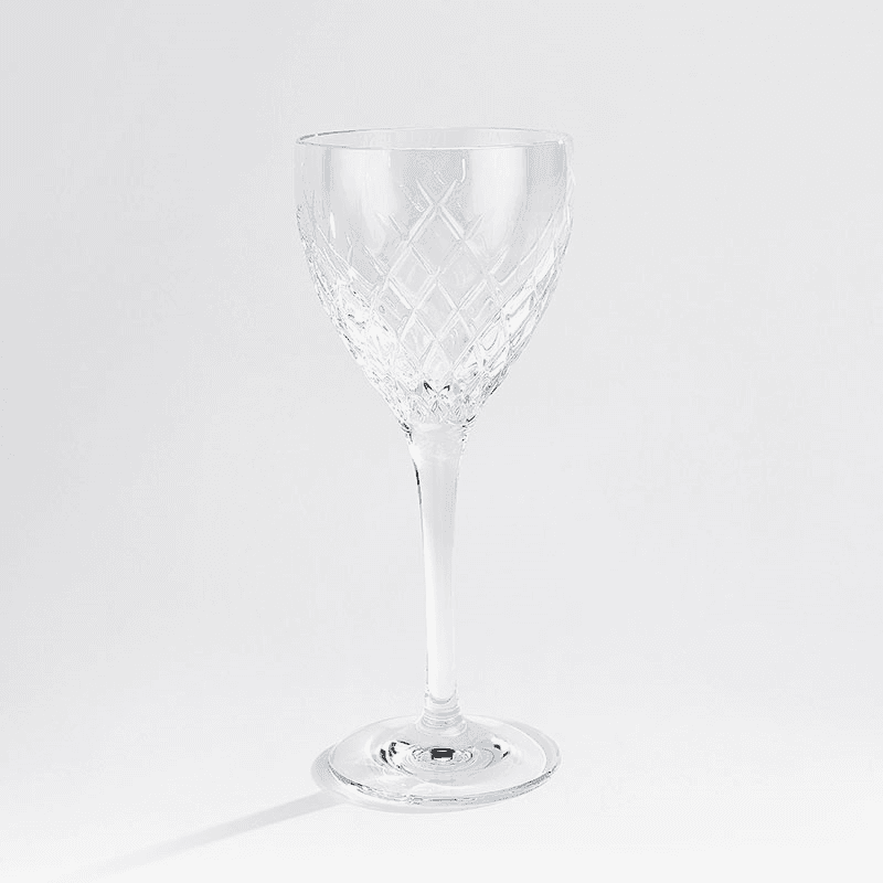 Barwell Set of 4 Wine Glasses, Clear