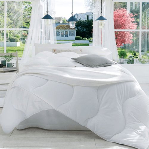 Image showing the Breathe King size 10.5 tog duvet, 225 x 220cm, White product.