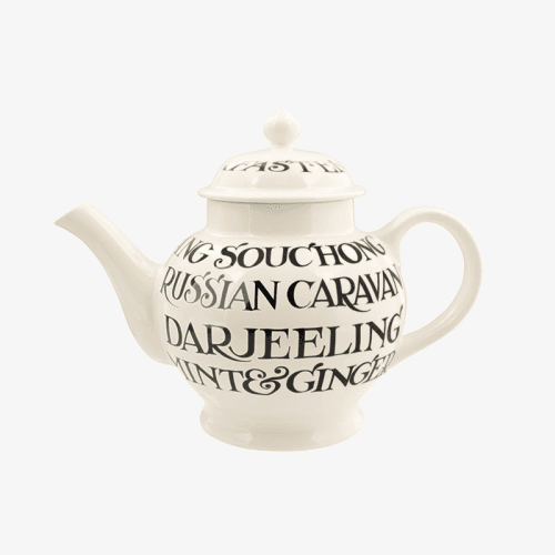 Image showing the Black Toast Teapot, 1.6l, Cream product.