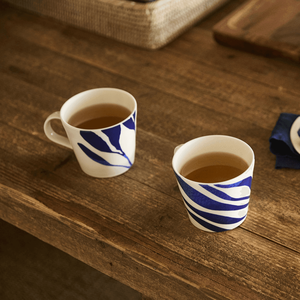Pacific Set of 4 Mugs, Blue