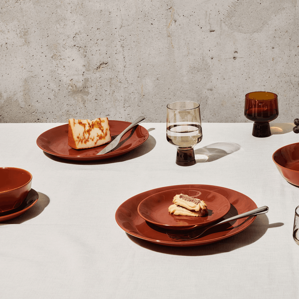 Solare Dinner Plate, Terracotta