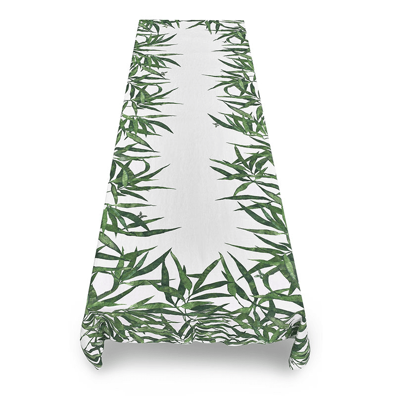 Les Palmiers Leaf Tablecloth