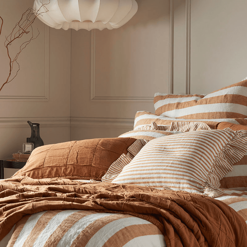 Cora Stripe Duvet Cover