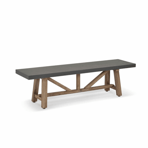 Image showing the Chilford Bench, Grey & Natural product.