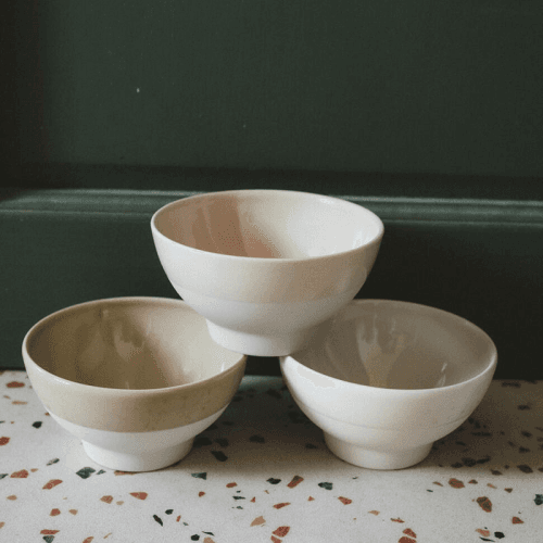 Image showing the Cantine Cereal Bowl, D15cm, Craie product.