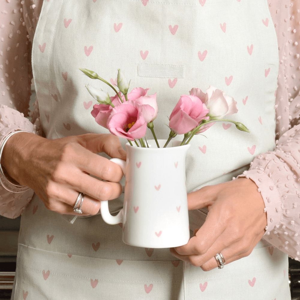 Hearts Apron, 72 x 90cm