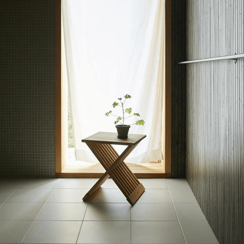 Image showing the Fionia Stool, W40 x D33.5 x H44cm, Teak product.