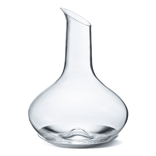 Image showing the Sky Wine carafe and coaster, 23cm, Glass And Stainless Steel product.