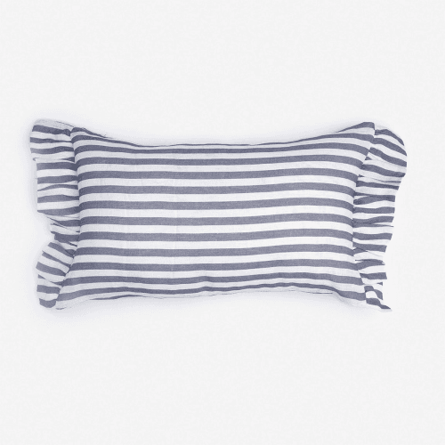 Image showing the Rectangle Cushion Cover, Folkstone Blue product.
