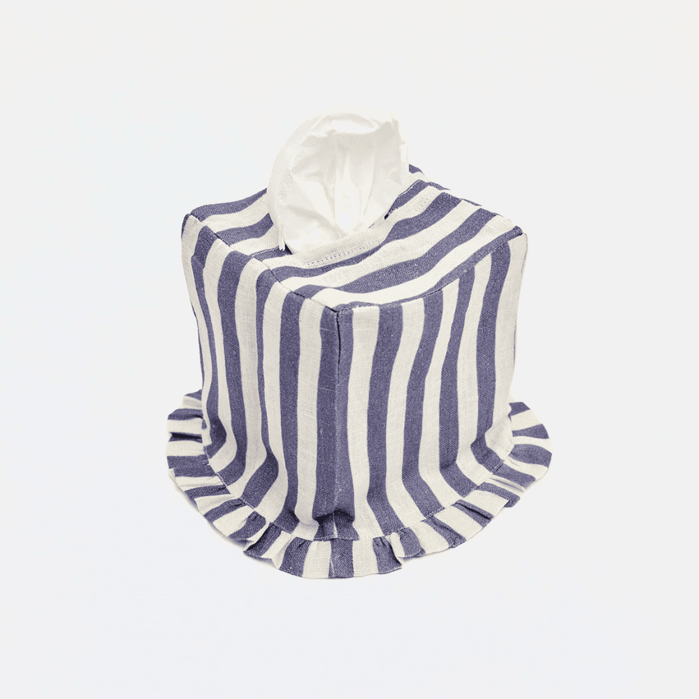 Stripe Square Tissue Box Cover