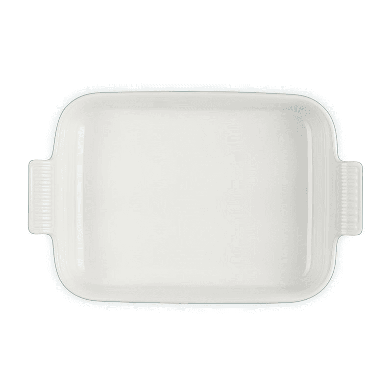Stoneware Heritage Rectangular Dish, 32cm, Sea Salt