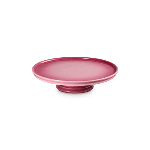 Image showing the Stoneware Footed Cake Stand, Rose Quartz product.