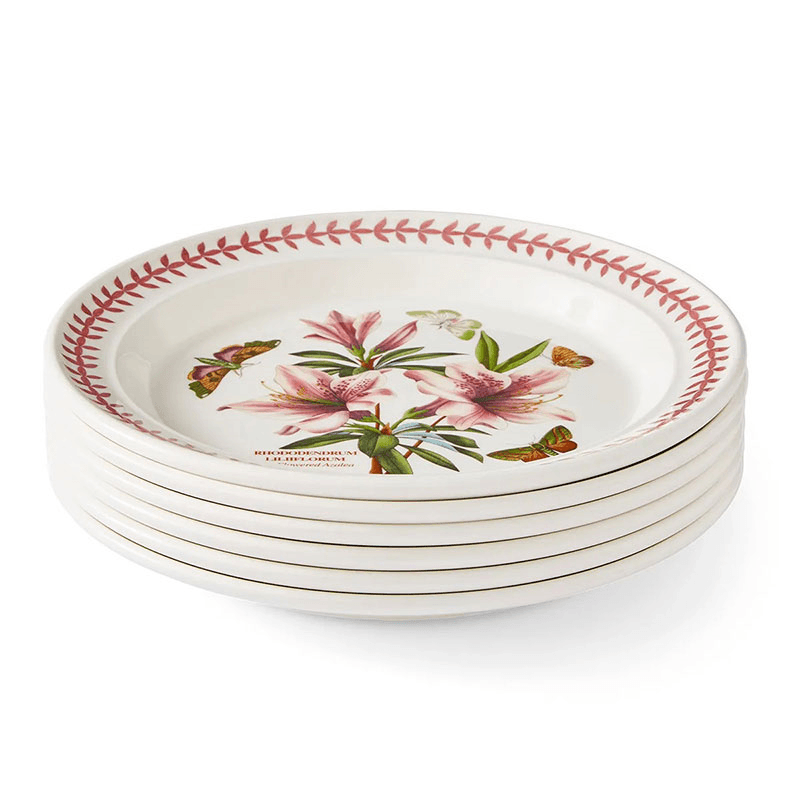 Botanic Garden Meadow Set of 6 Dinner Plates, Multi