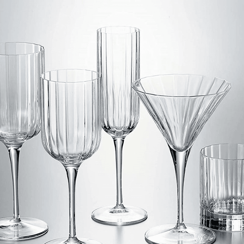 Bach set of 4 flute  glasses, 210ml