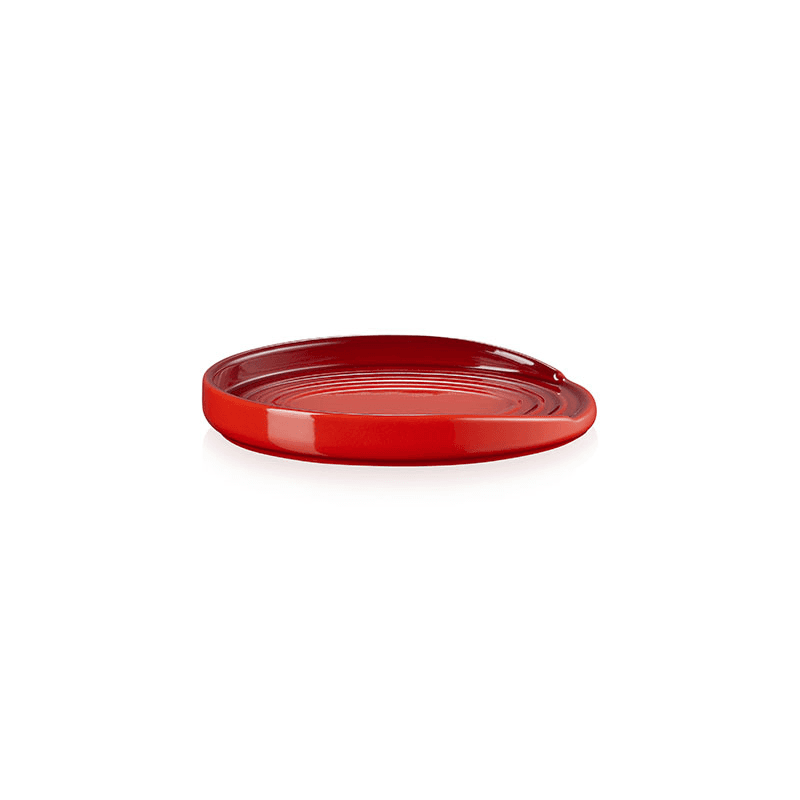 Oval Spoon Rest, Cerise