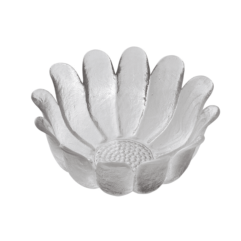 Daisy Bowl, D21.5cm, Clear
