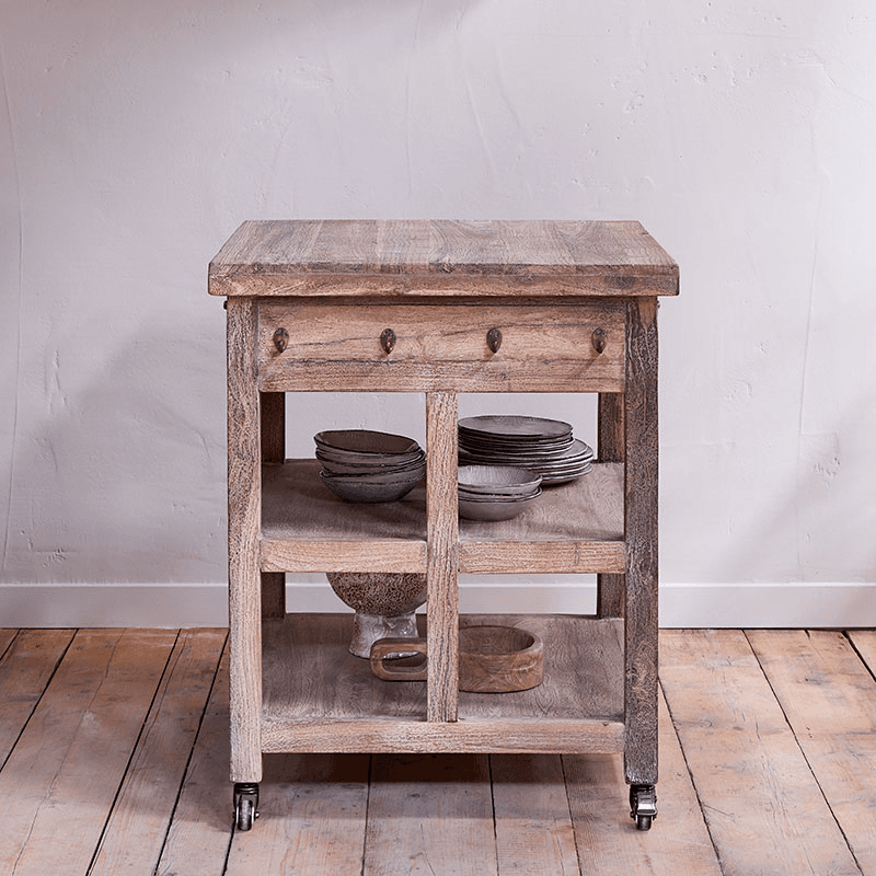 Tivu Butchers Block, Reclaimed Wood
