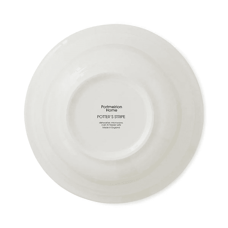 Potter's Stripe Set of 4 Bowls, D13cm, Green