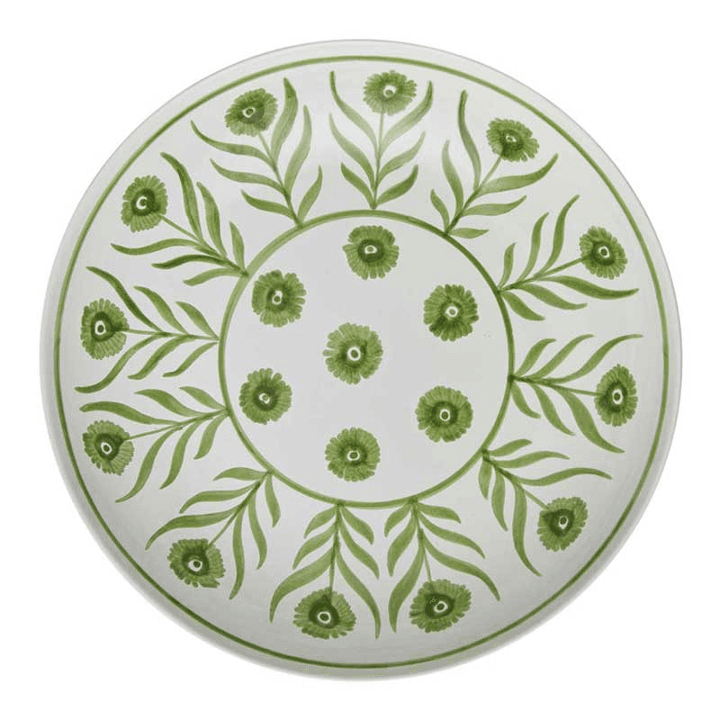 Salad Bowl, Summer Flower, Green