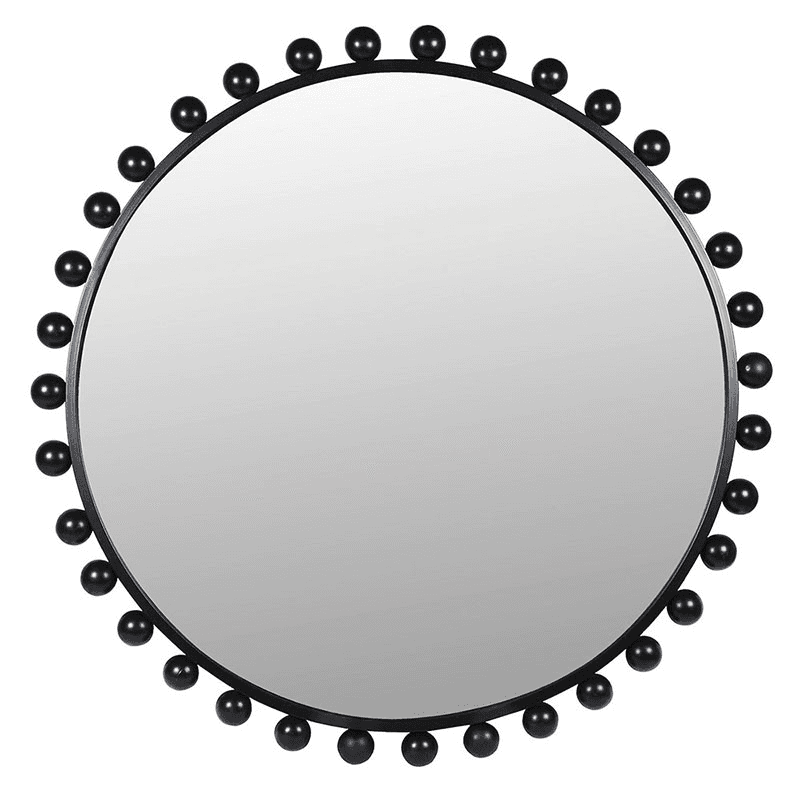 Bobble Mirror, D98cm, Black