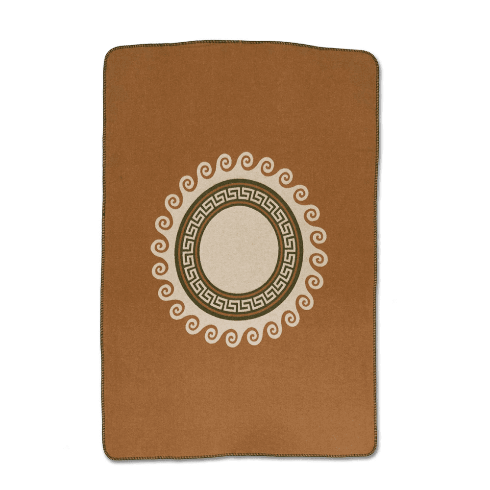 Onda Cashmere Blanket, Terracotta