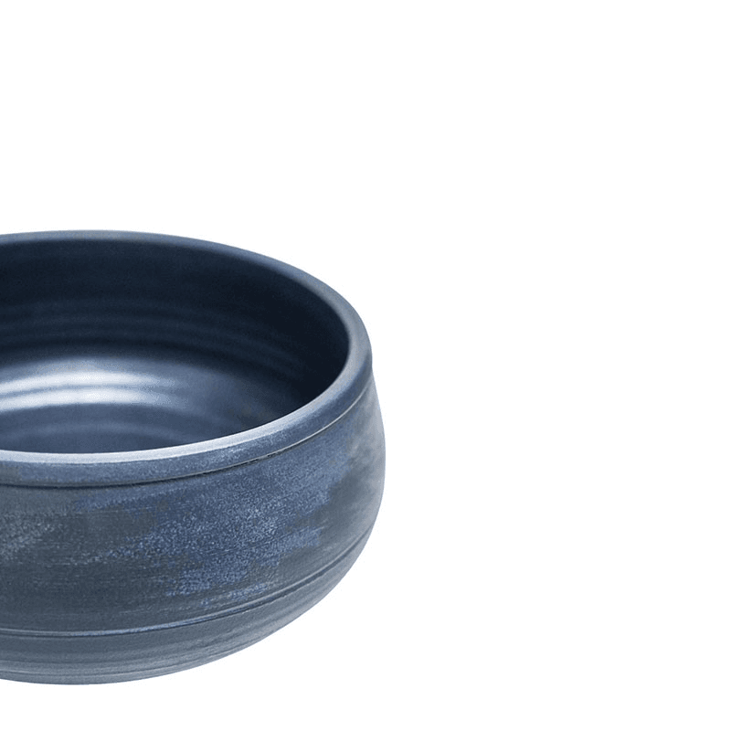 Kew Temperate House Handthrown Statement Bowl, D30cm, Azurite