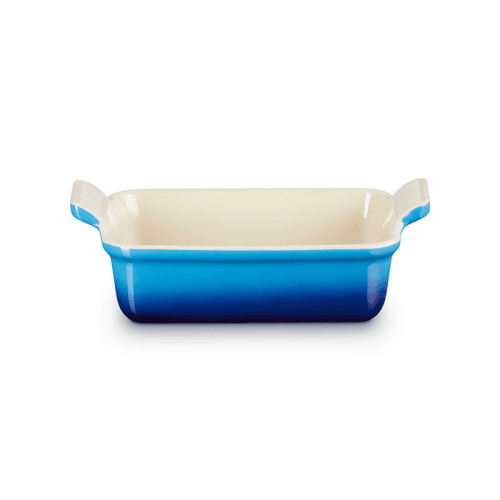 Image showing the Stoneware Heritage Rectangular Dish, 19cm, Azure product.