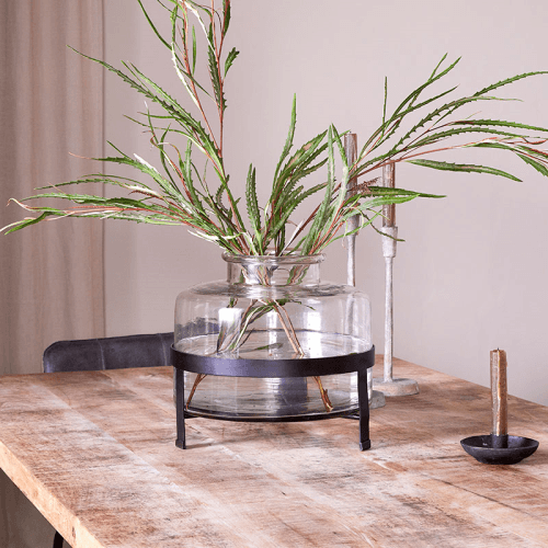Image showing the Akoro Vase, Clear product.