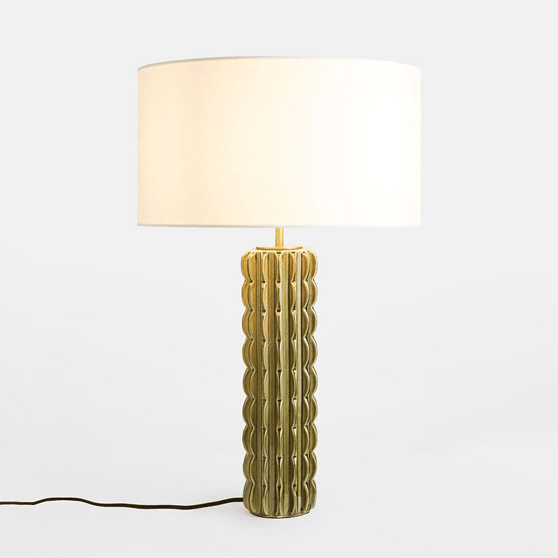 Finn Table Lamp, H62cm, Green