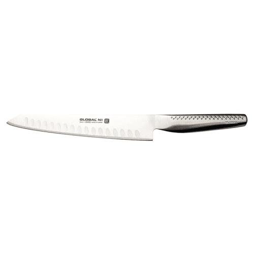Image showing the Ni Fluted Carving Knife/Slicer, Silver product.
