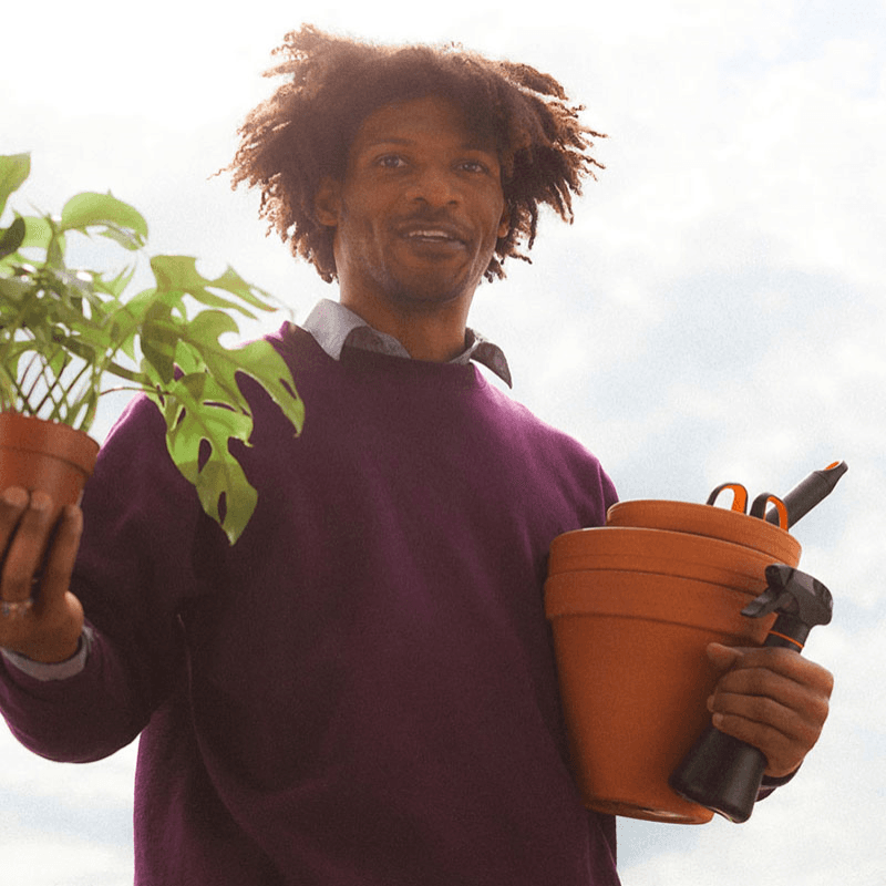 Urban Gardening Mister, H22.9 x L7.9 x W10.6cm, Black