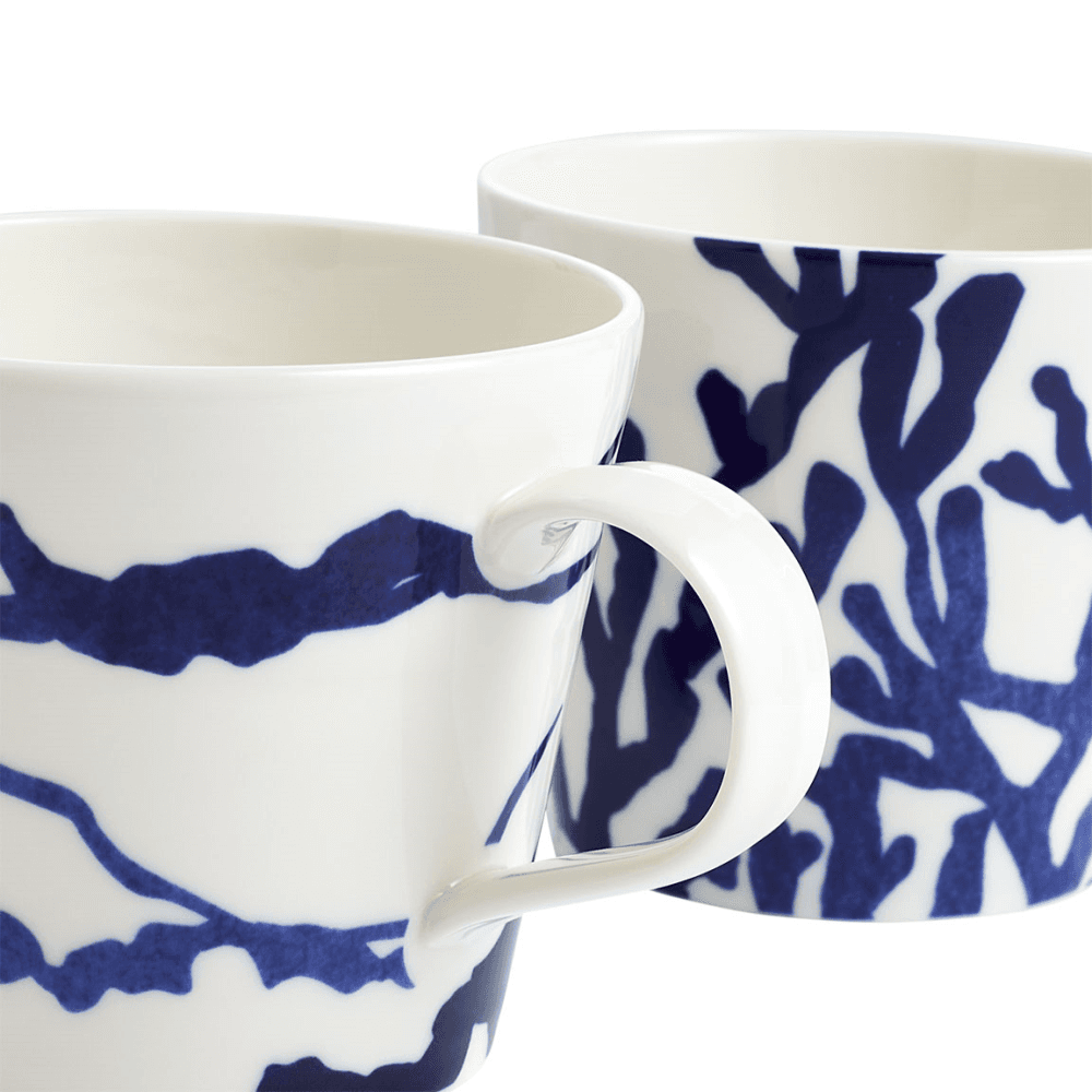 Pacific Set of 4 Mugs, Blue
