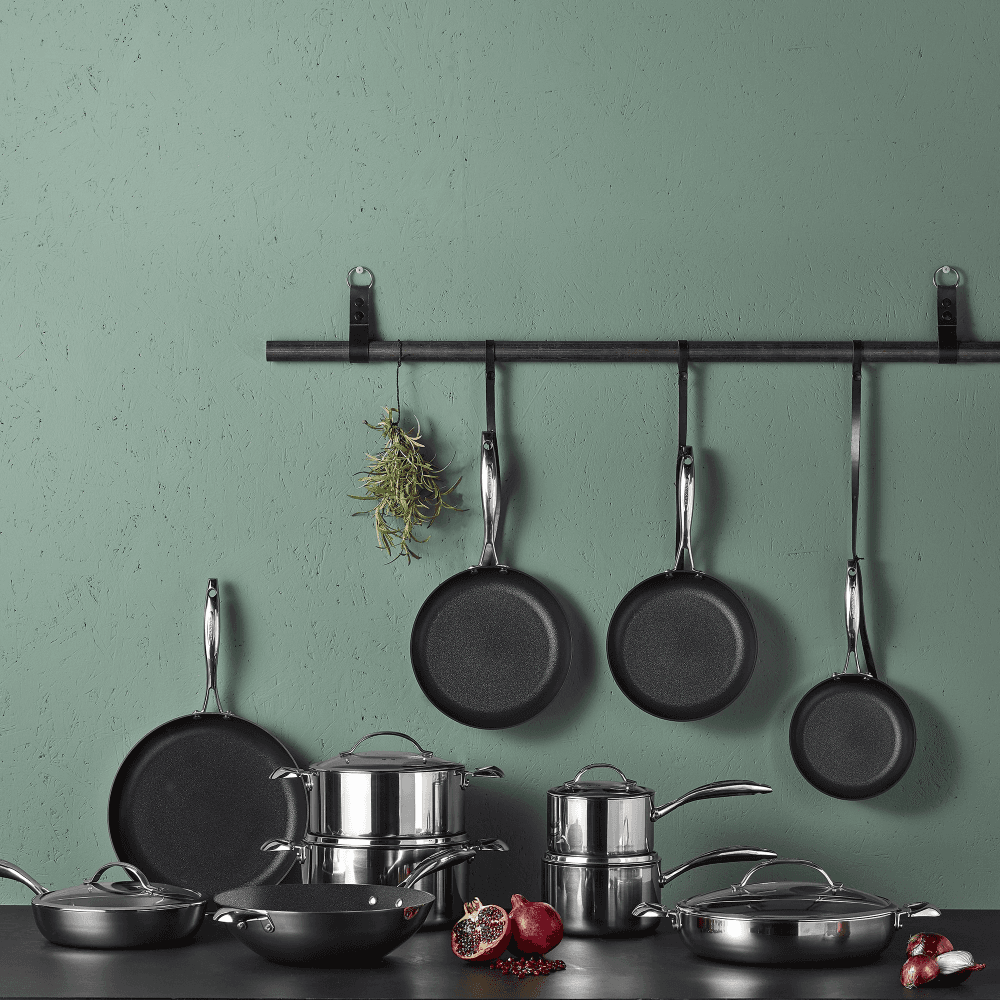 HaptIQ Frying pan, Dia28cm, Metallic