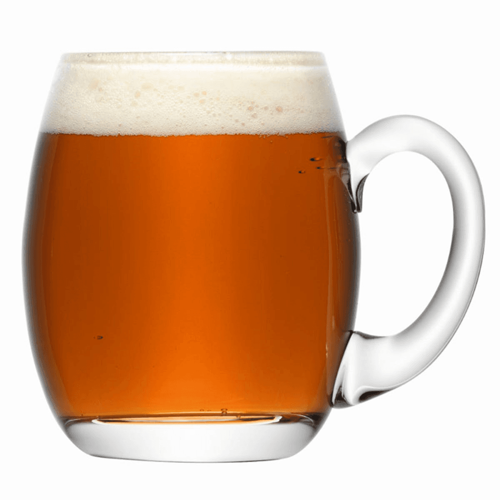 Bar Beer tankard, 500ml, clear