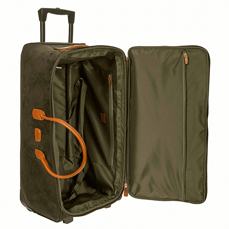 Life Holdall With Wheels, H32 x W37 x L72cm, Olive