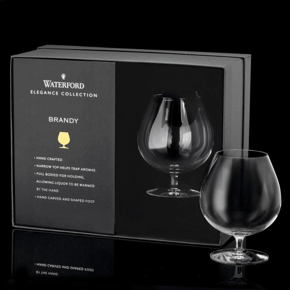 Elegance Pair of Brandy Glasses
