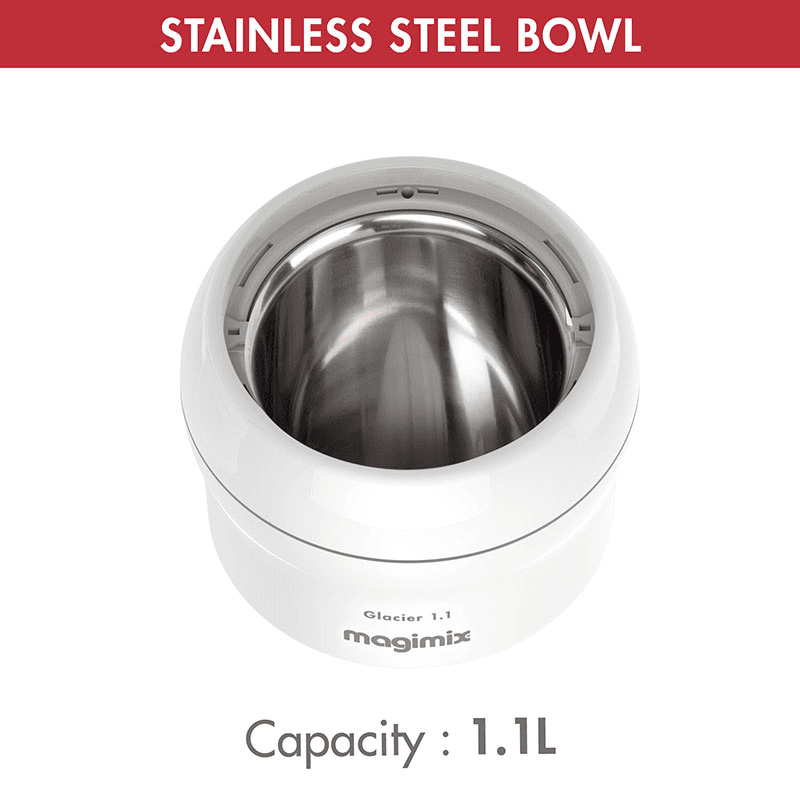Le Glacier Ice cream maker - 11047, White