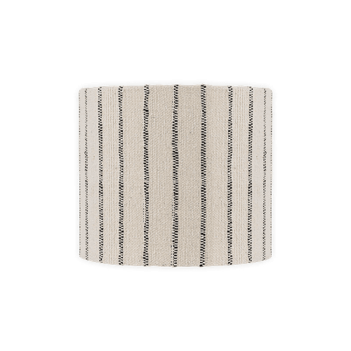 Image showing the Sanja Cotton Stripe Lampshade product.