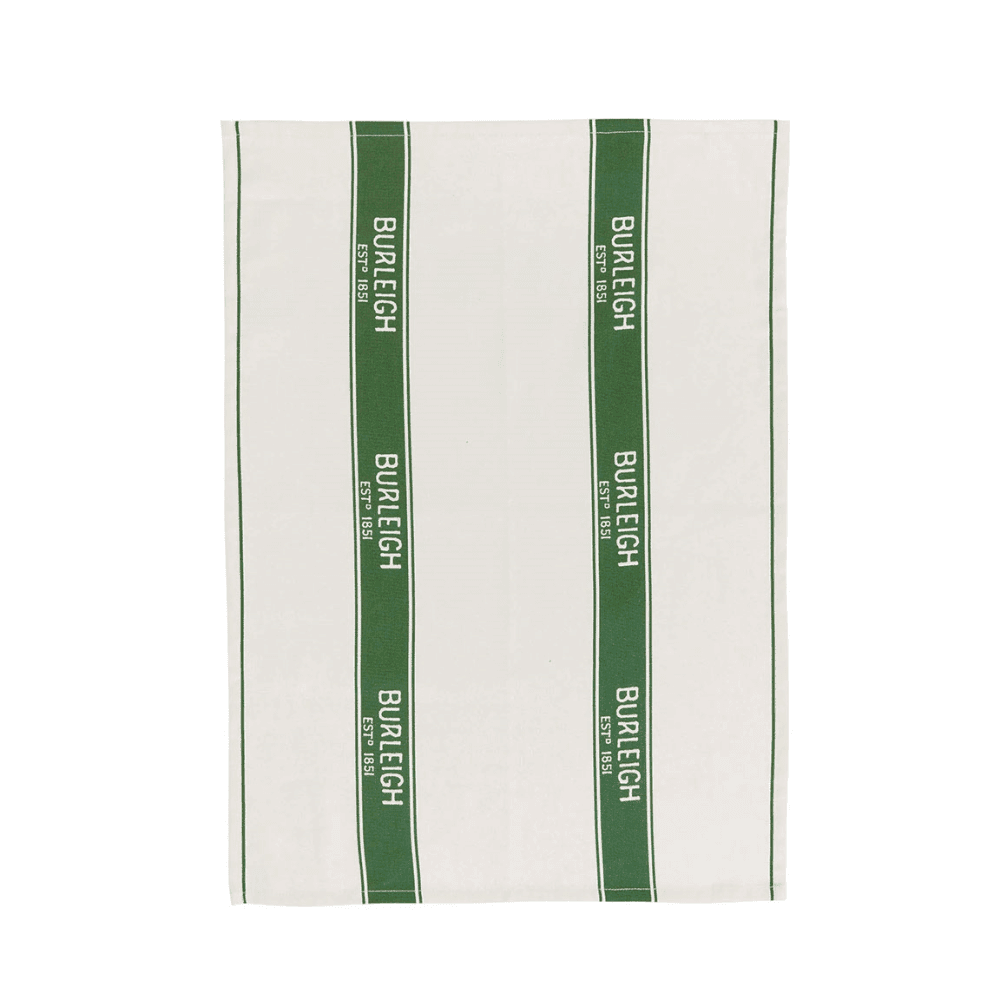 Hibiscus Set of 2 Tea Towels, Green